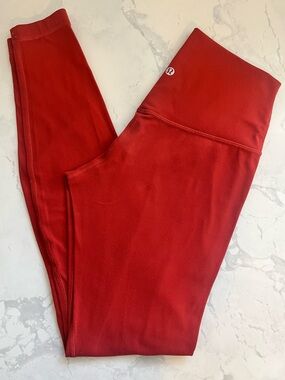 lululemon Align Leggings - Autumn Burnt Orange
